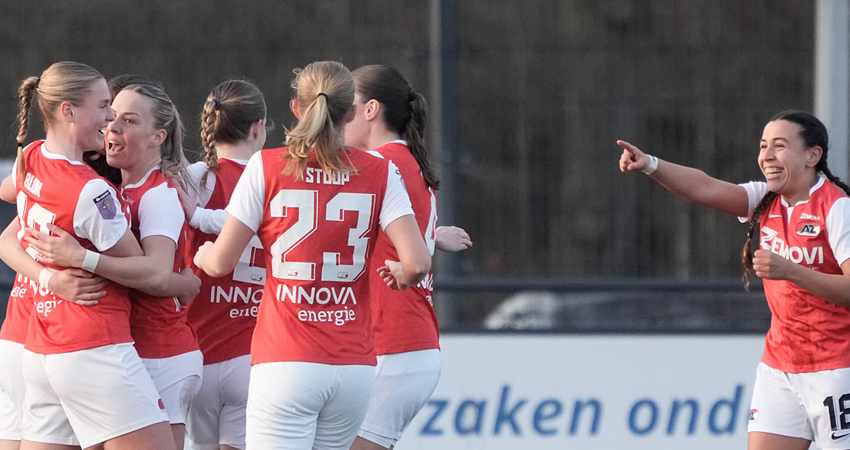 boxheader-banner AZ dames voetbal